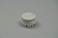 Knap, Voss komfur & ovn - Hvid